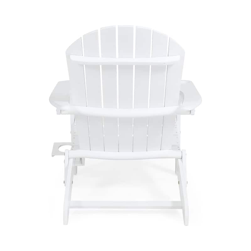 Bellwood Acacia Wood Folding Adirondack Chair by Christopher Knight Home