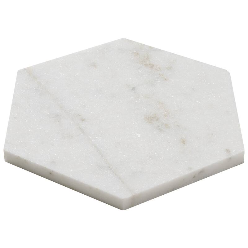 Royal Umbra Marble 6" x 6" Honeycomb Honed Tile