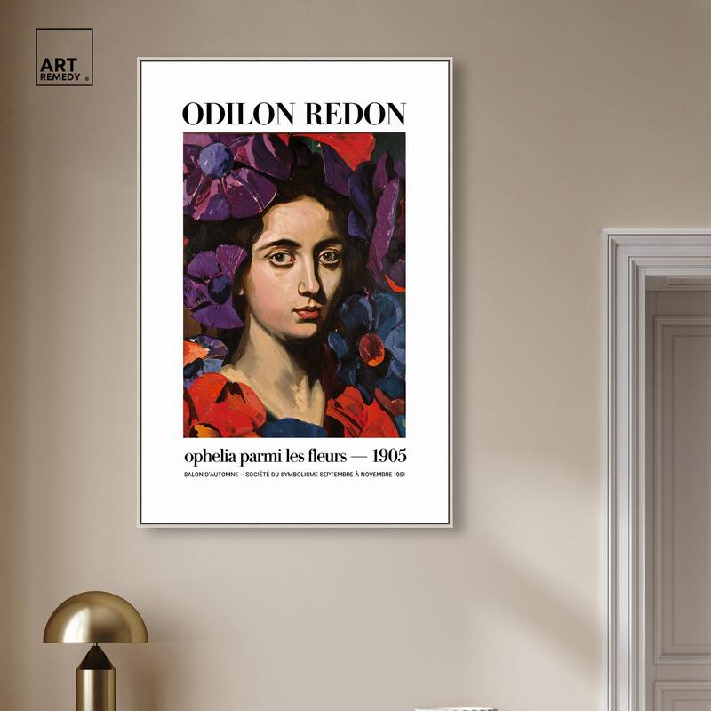 Vision of Ophelia Canvas by Art Remedy