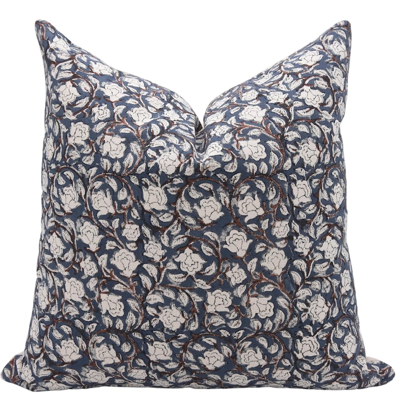 Fabdivine Cotton Square Block print pillow Cover - Pillow Covers - 26" x 26"