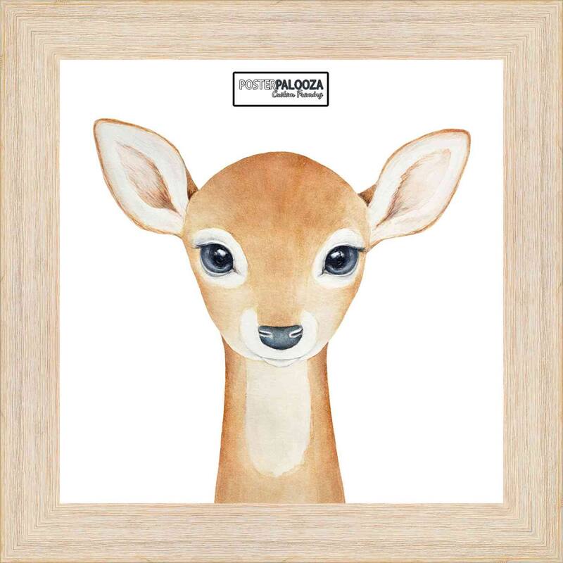 21x21 Frame Light Pine Wood Square Picture Frame with UV Acrylic