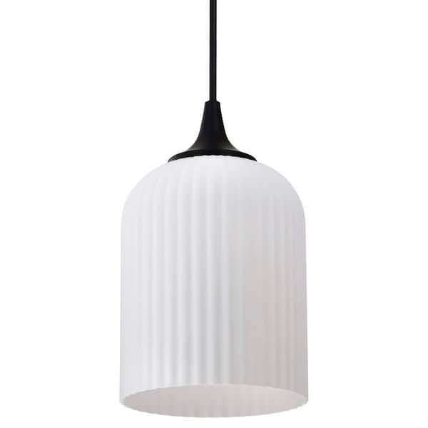 slide 2 of 10, Nuvo Lighting 60/8646 Solara 12" Wide Pendant Matte Black