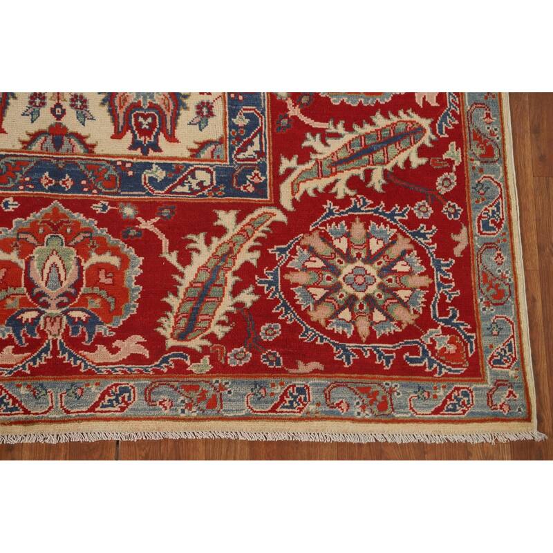 Kazak Oriental Area Rug Handmade Wool Carpet - 6'2" x 9'1"