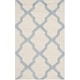 preview thumbnail 93 of 200, SAFAVIEH Handmade Cambridge Luisa Moroccan Trellis Wool Rug 2'6" x 4' - Ivory/Light Blue - Rectangle