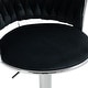 preview thumbnail 8 of 155, Velvet Upholstered Adjustable Bar Stool Swivel Counter Chair Set of 2