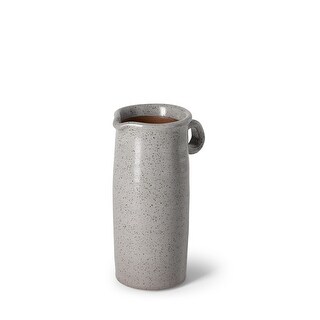 Gray Speckle Decorative Ceramic Jug - Bed Bath & Beyond - 39510703