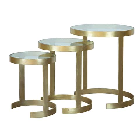 Hekman Accents 3-peice Round Nesting tables