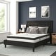 preview thumbnail 81 of 120, Tufted Platform Bed with 10in. Pocket Spring Mattress