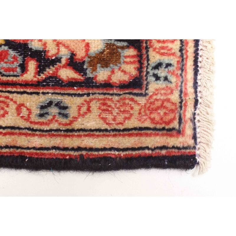 ECARPETGALLERY Hand-knotted Antalya Vintage Red Wool Rug - 4'1 x 6'6