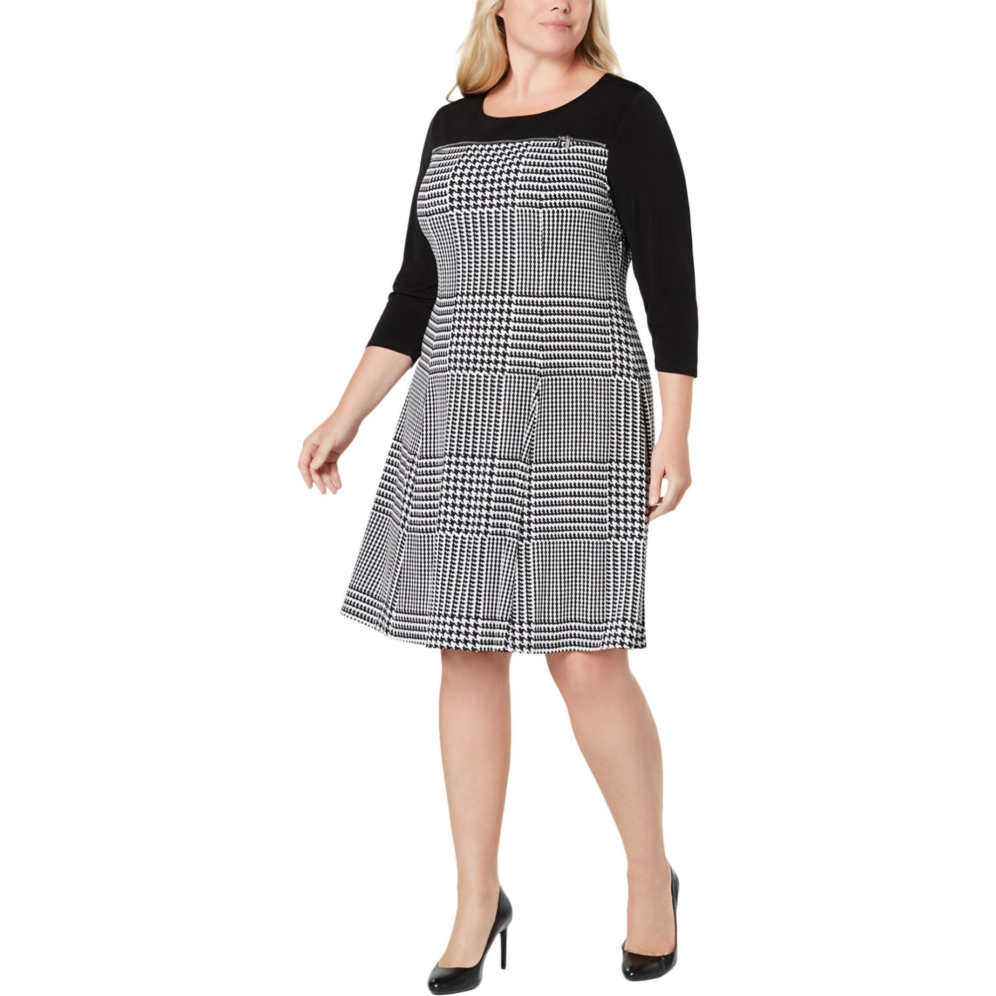 calvin klein plus size work dresses