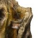 preview thumbnail 12 of 10, Alpine Corporation 62" Tall Outdoor Tree Trunk Water Fountain with LED Lights