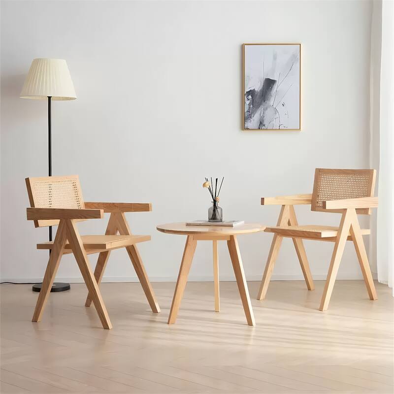 Mid-Century Modern Dining Chairs (Set of 2)