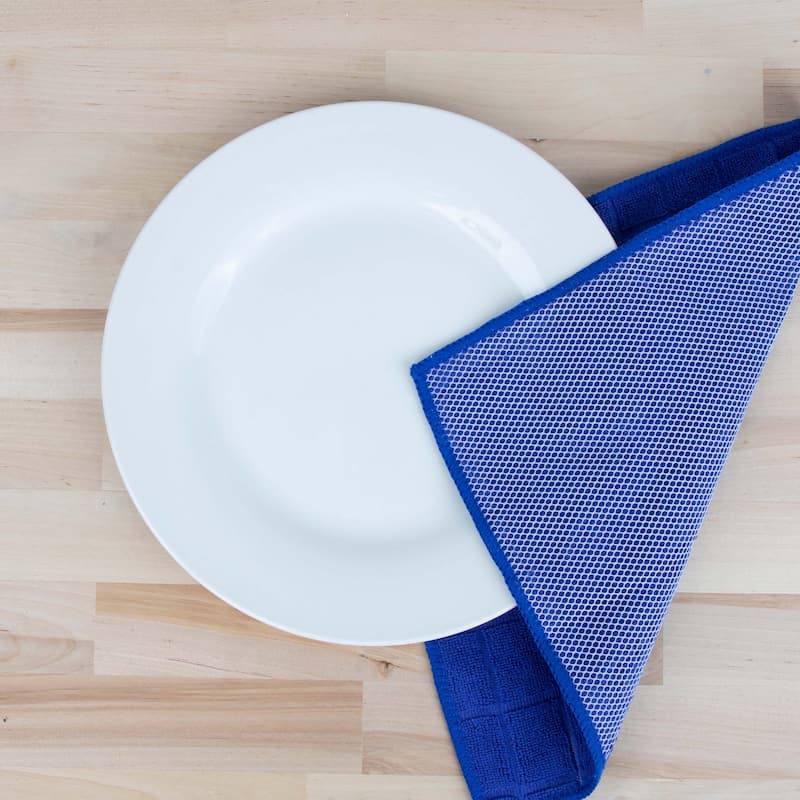 The Sloppy Chef Mesh Backed 12-Piece Dishcloths - 12x12