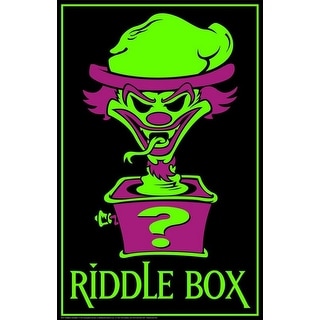 ICP Riddlebox Non Flock Blacklight Art Poster - 24 x 36 Inch - Bed Bath ...