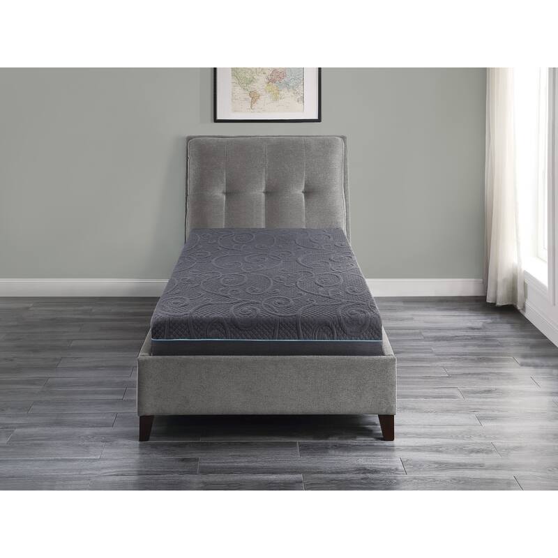 8" Bed Mattress Gel-Infused Memory Foam Hybrid Mattress in a Box