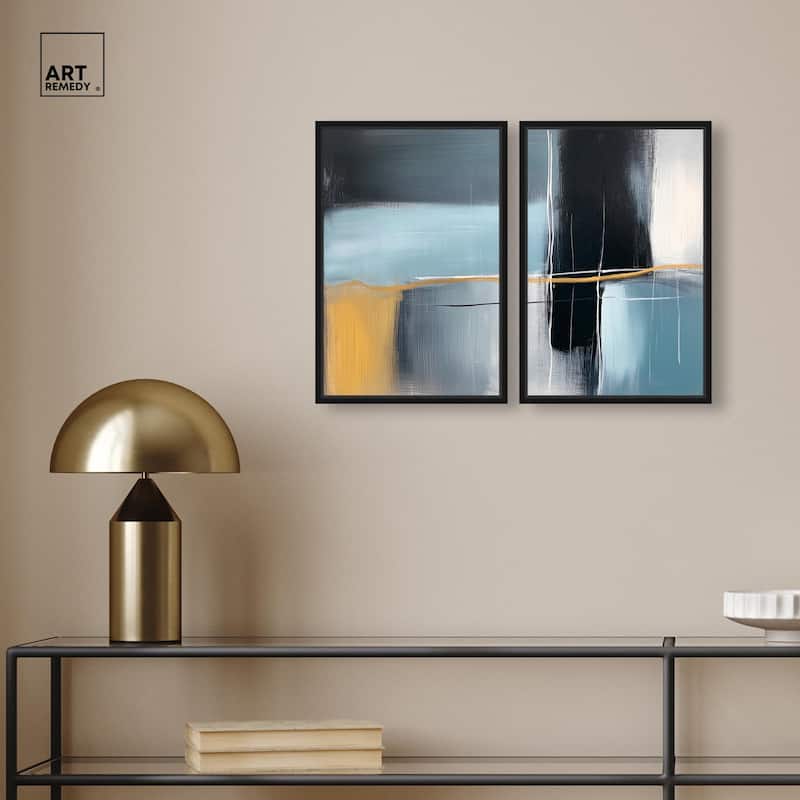 Still Cadence Canvas Set of 2 by Art Remedy