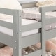 preview thumbnail 21 of 26, Walker Edison Browning Solid Wood Twin Size Low Bunk Bed