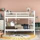 preview thumbnail 3 of 11, Full over Full Bunk Bed with Ladder for Bedroom, Guest Room Furniture