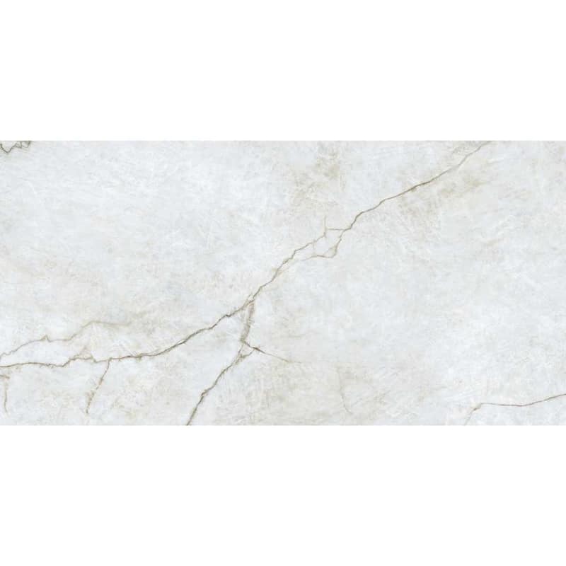 Beau 24x48 Polished Marble Look Porcelain Tile - Floor & Wall - Large Format