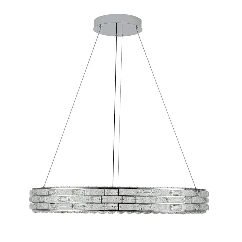 Artcraft Elegance Integrated LED Chandelier - Chrome Finish
