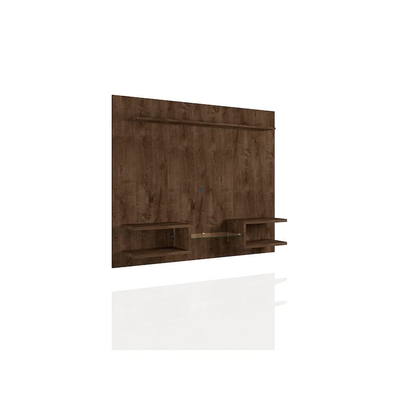 64.25" Modern Floating Wall Entertainment Center with Display Shelves