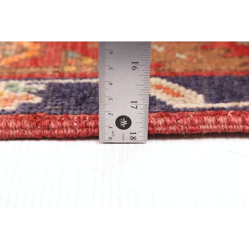 ECARPETGALLERY Hand-knotted Konya Anatolian Red Wool Rug - 3'9 x 14'4