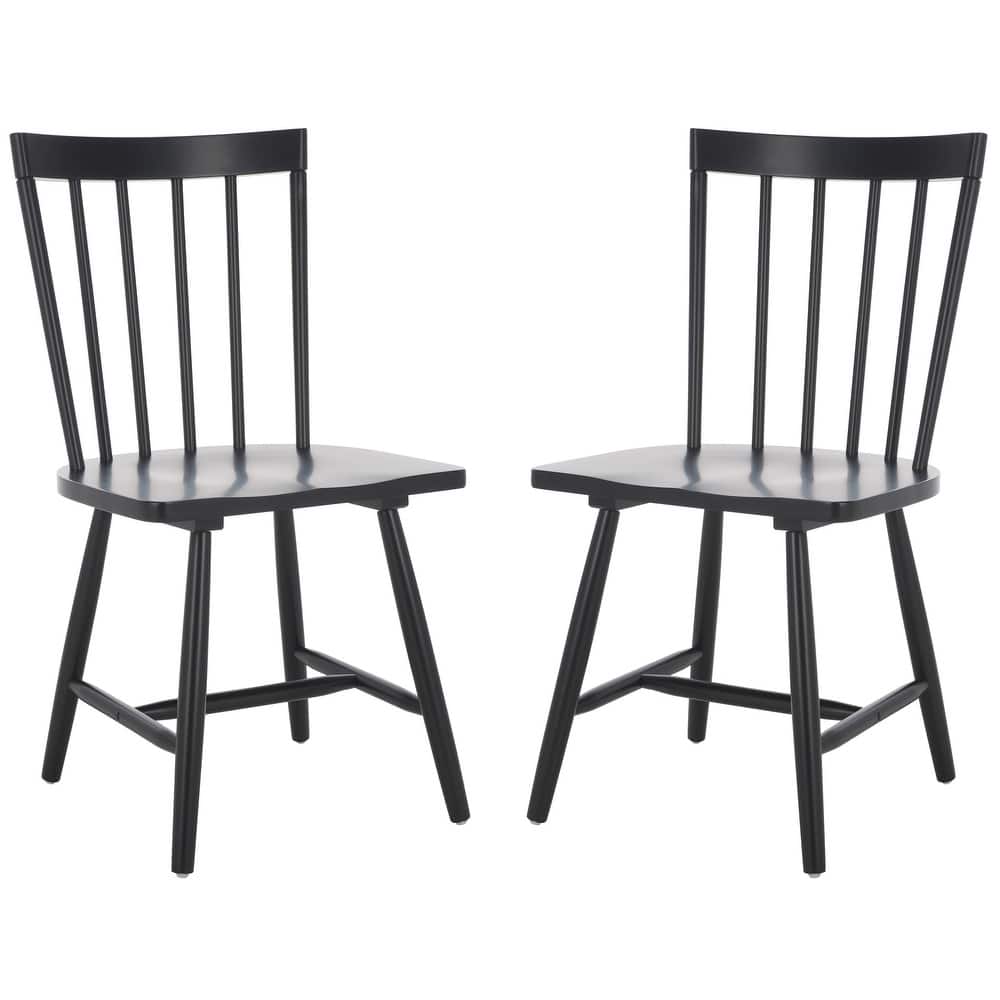 SAFAVIEH HOME Sani 35-inch Spindle Chair (Set of 2) - 17"W x 20"D x 35"H