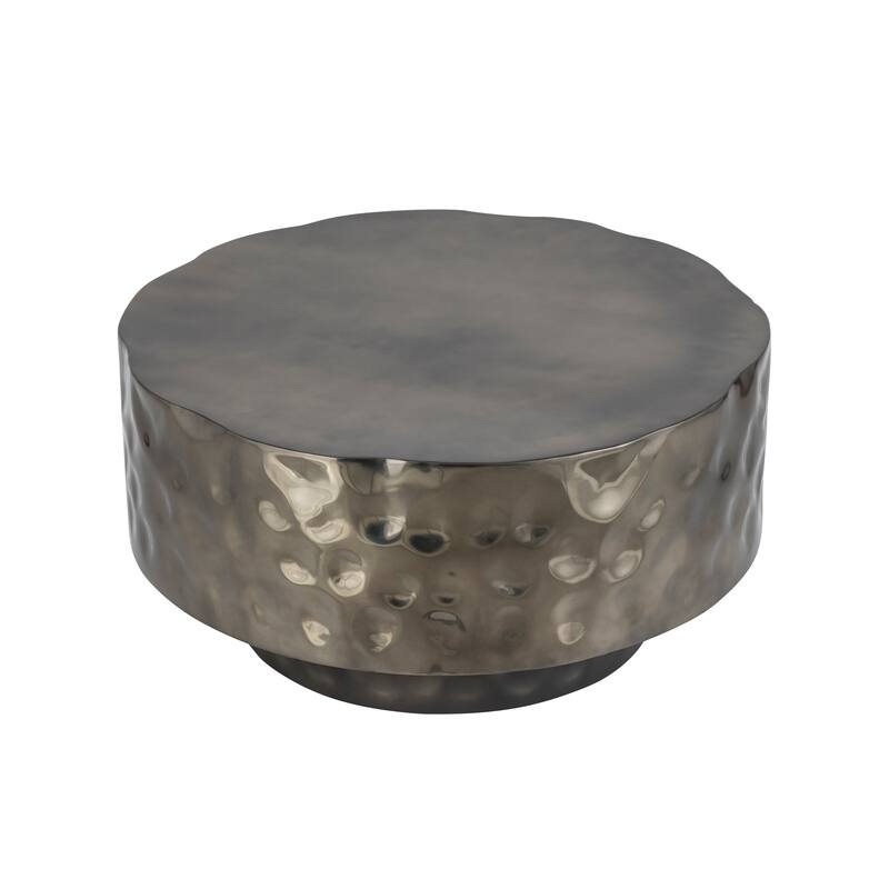 CT-90-25-30 Coffee Tables in Gold, Silver and Copper - RR TABLES - Nickel