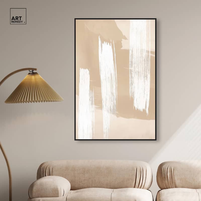 Gestural Grains I Canvas by Art Remedy