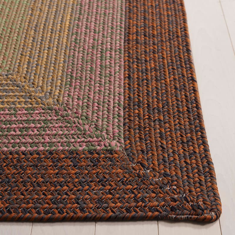 SAFAVIEH Handmade Braided Rosete Indoor/Outdoor Machine Washable Rug