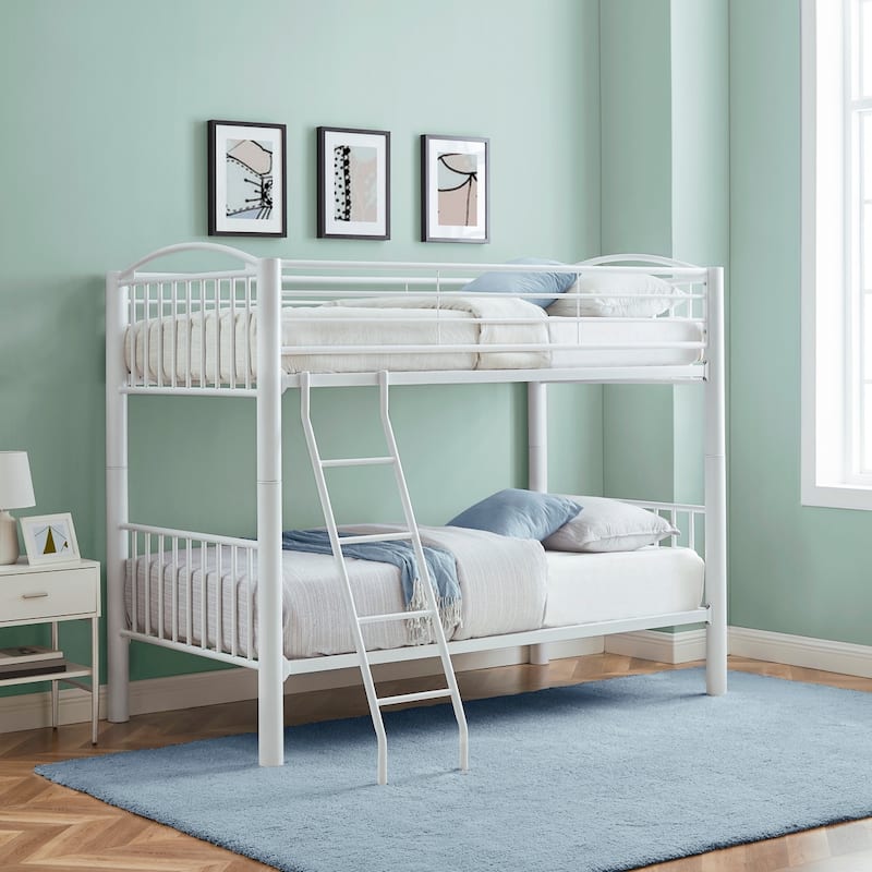 Carlisle Heavy Metal Full Over Full Bunk Bed