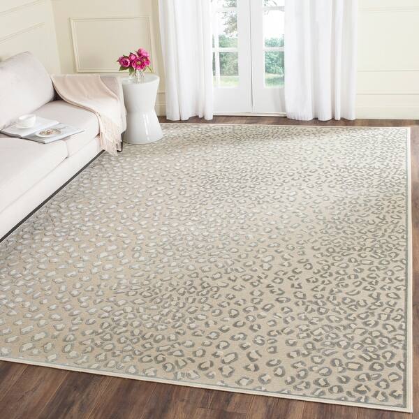Safavieh Paradise Irana Modern Viscose Leopard Rug Overstock 11727886