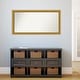 preview thumbnail 51 of 191, Wall Mirror Choose Your Custom Size - Extra Large, Townhouse Gold Wood