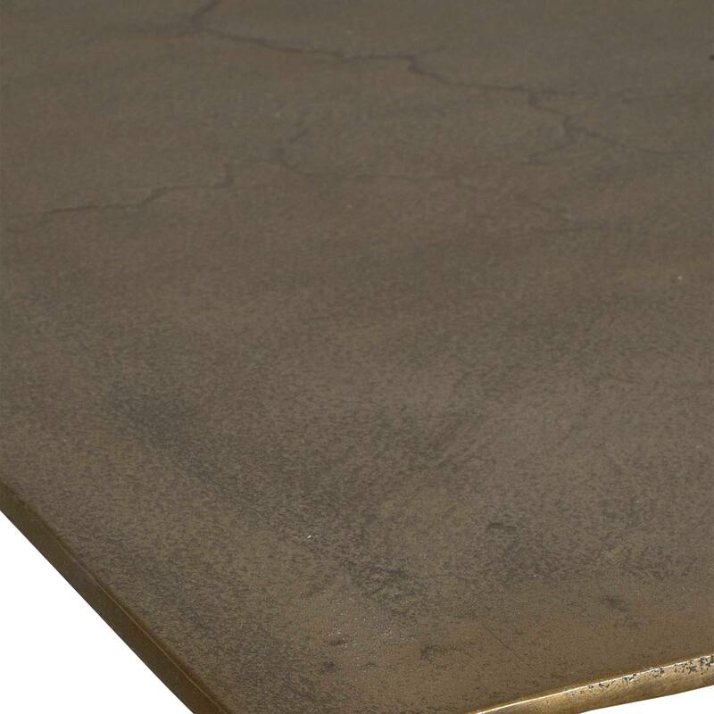 Uttermost Reade Brass Outdoor Coffee Table