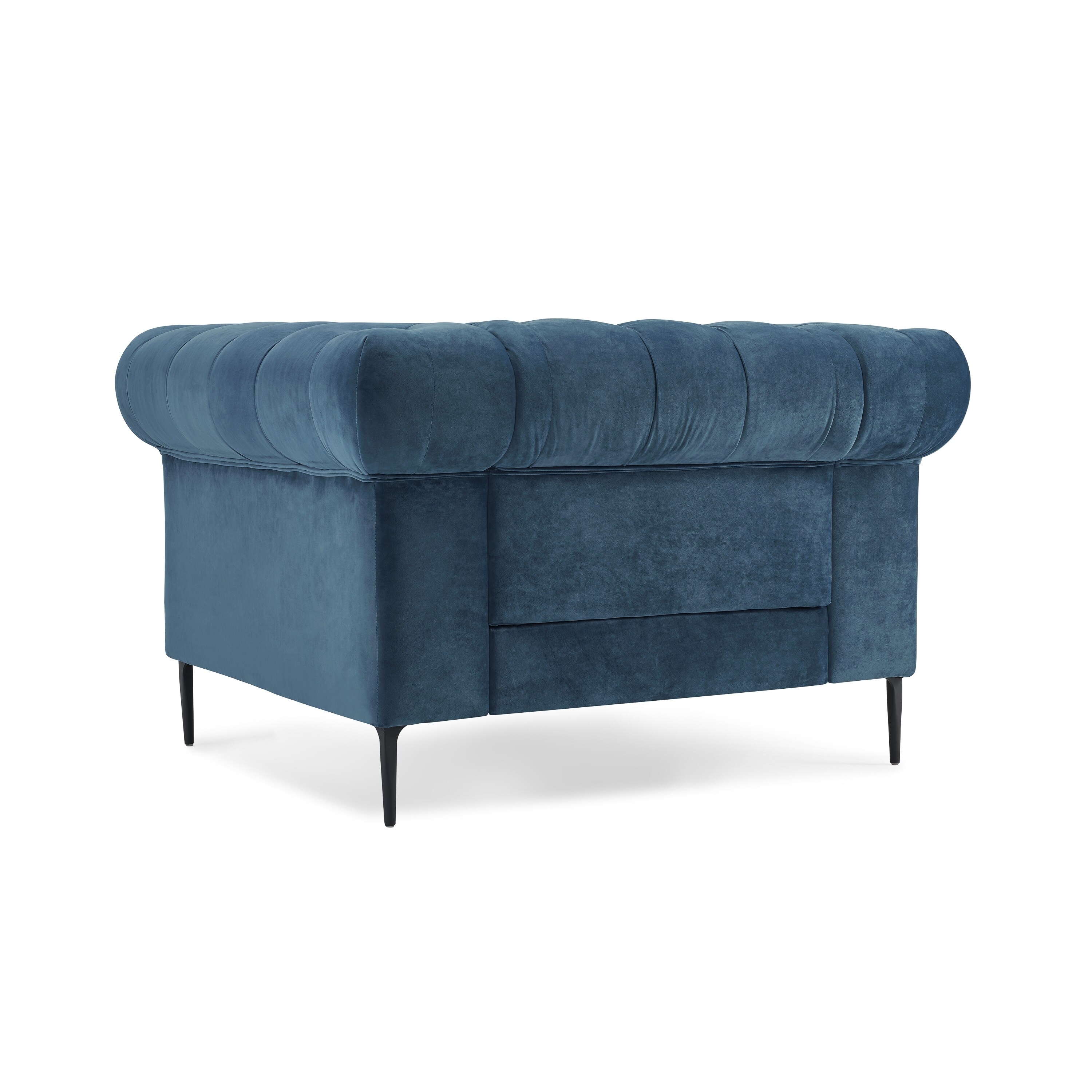 Corvus Prato Tufted Rolled Arm Chesterfield Sofa Chair