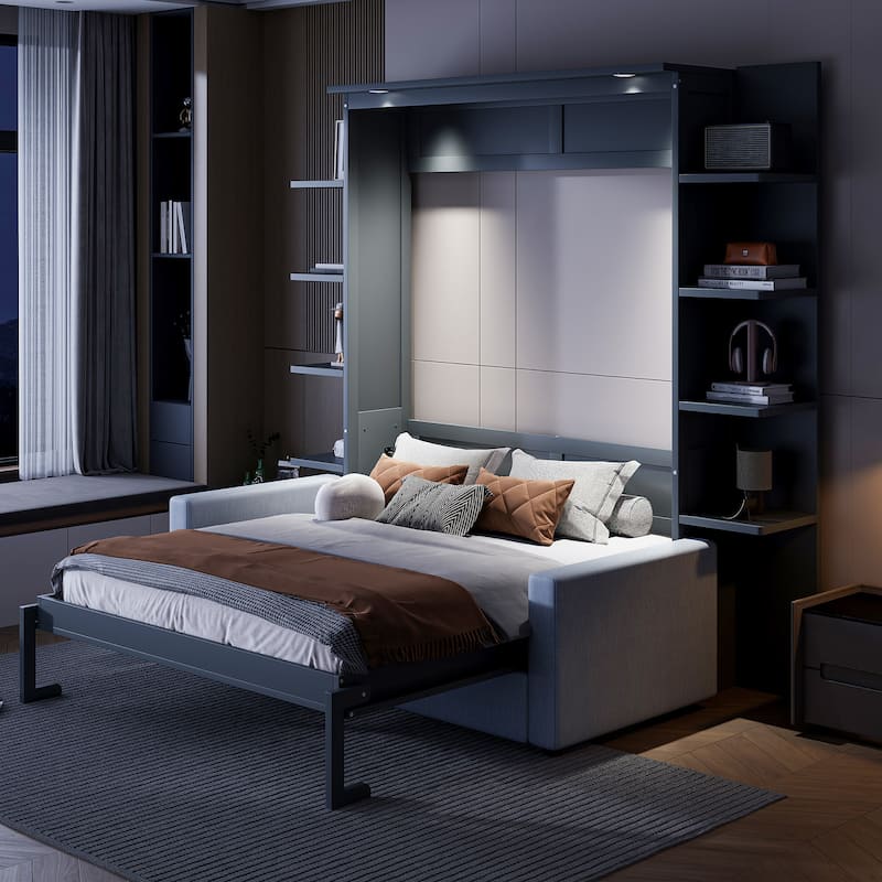 Queen Murphy Bed with Sofa