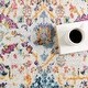 preview thumbnail 7 of 7, Nuloom Multi Vintage Distressed Floral Area Rug - 3' x 5'