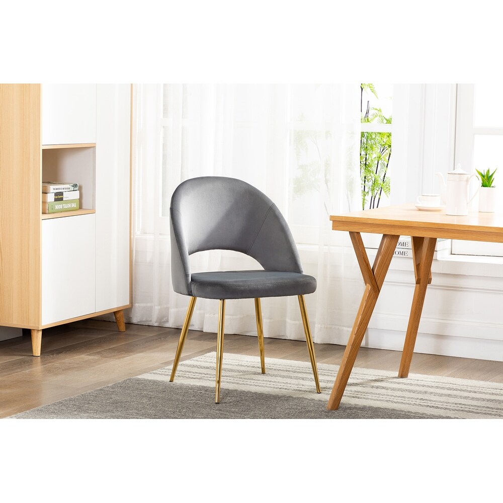 Nesmith velvet upholstered online side chair