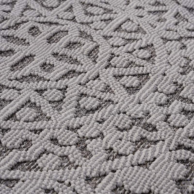 Abstract Area Rug - 8' x 10'