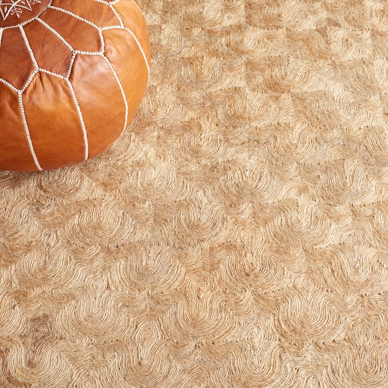 SAFAVIEH Handmade Natural Fiber Maliyah Farmhouse Jute Rug