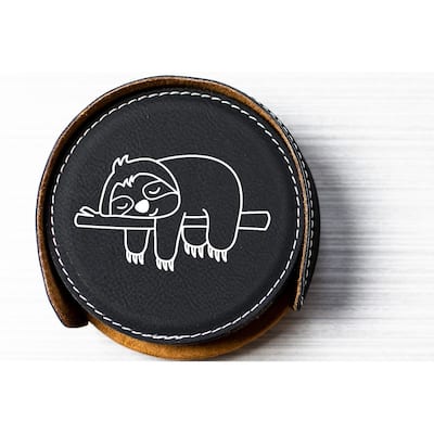 Lazy Sloth Coasters - Set of 6