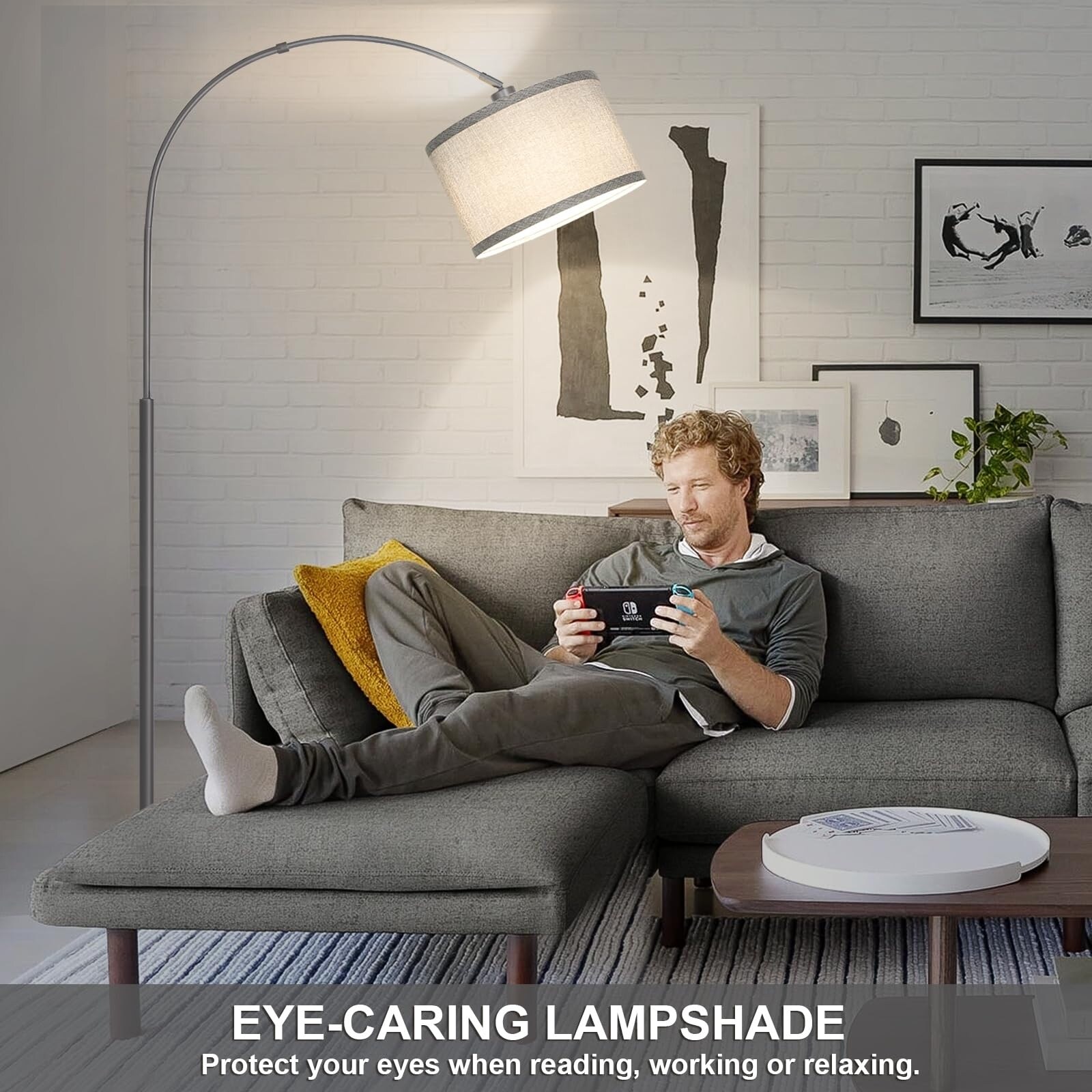 Modern Floor Lamp For Living Room Bedroom Office - View #6