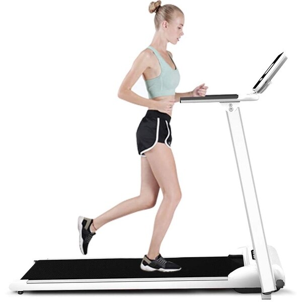 Flat electric treadmill outlet