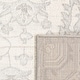 preview thumbnail 4 of 2, SAFAVIEH Brentwood Whitney Traditional Oriental Rug - Grey/Cream - 5' 3" x 7' 6"