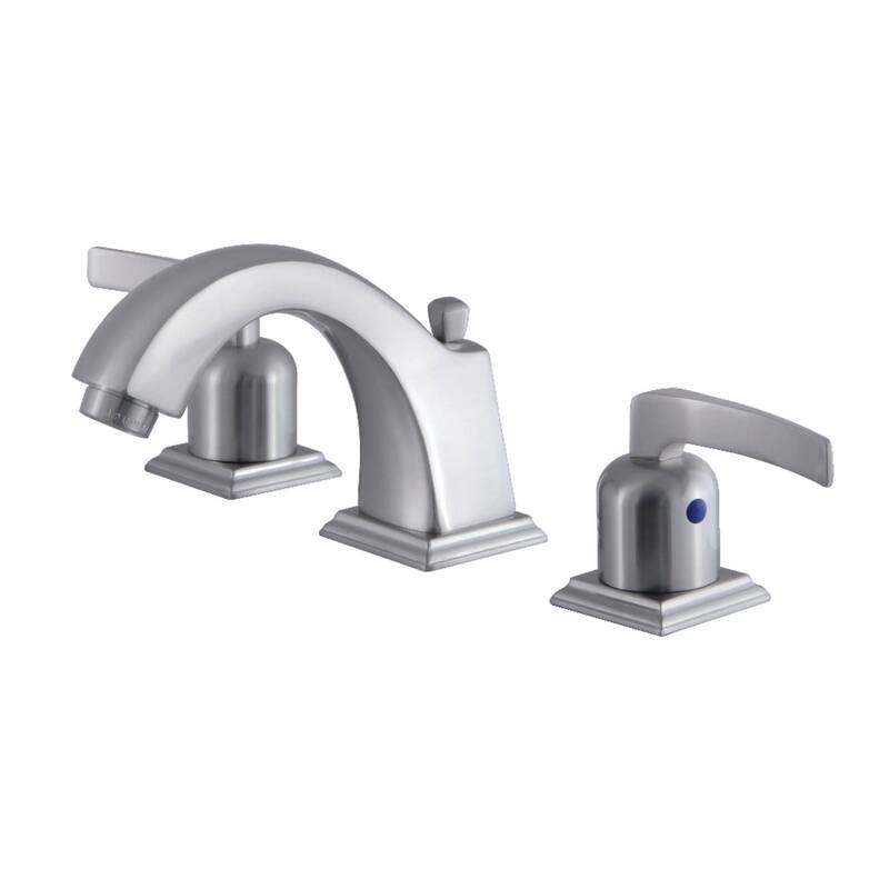 Kingston Brass Centurion 1.2 GPM Widespread Bathroom Faucet with - Brushed Nickel