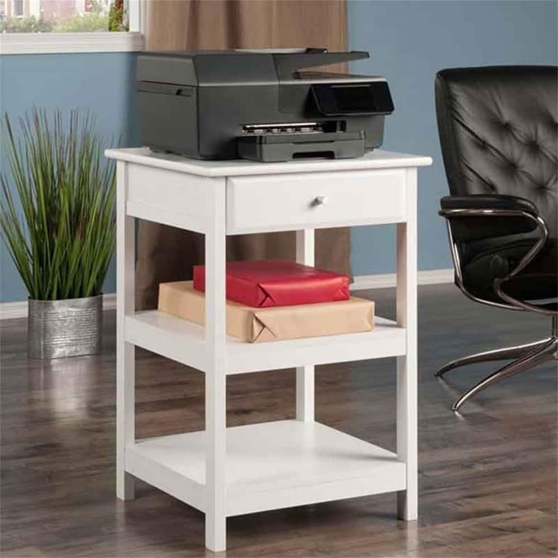 Desk Side Wire Machine Stand - 20.2"D x 20.8"W x 30.7"H