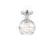 Option Polished Chrome / Clear Deco Swirl