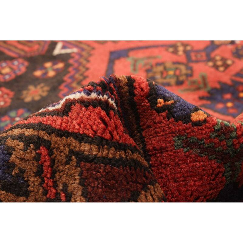 ECARPETGALLERY Hand-knotted Andelz Red Wool Rug - 4'4 x 7'1
