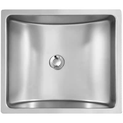 Karran USA UV-1715 U Series 17-1/4" Rectangular Stainless Steel