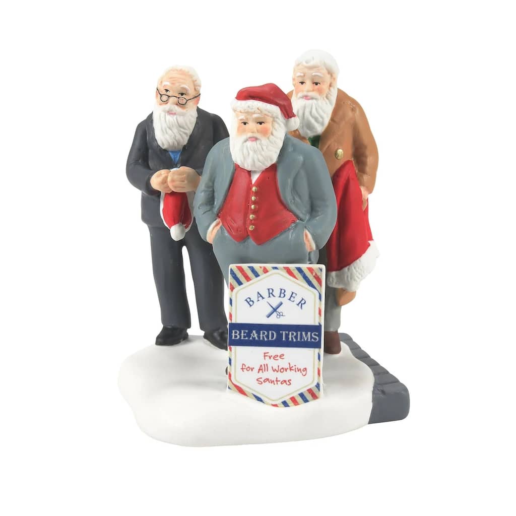 Department 56 Christmas In The City A Shave In Time For Christmas Figure - 6013407